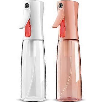 Continuous Spray Bottle for Hair – Fine Mist Water Mister, Empty Spray Bottles – Recycled Hair Misting Sprayer for Styling