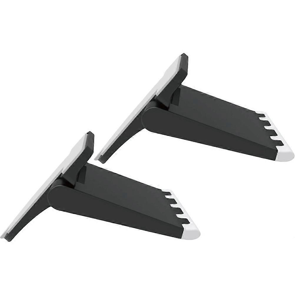 2pcs Laptop Small Stands Portable Notebook Riser Holder Laptop Cooling Support