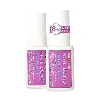 1-3 Stück Nagelkleber UV-Acrylkleber Maniküre-Kleber für künstliche Nägel mit Pinsel, schnelltrocknend HY3
