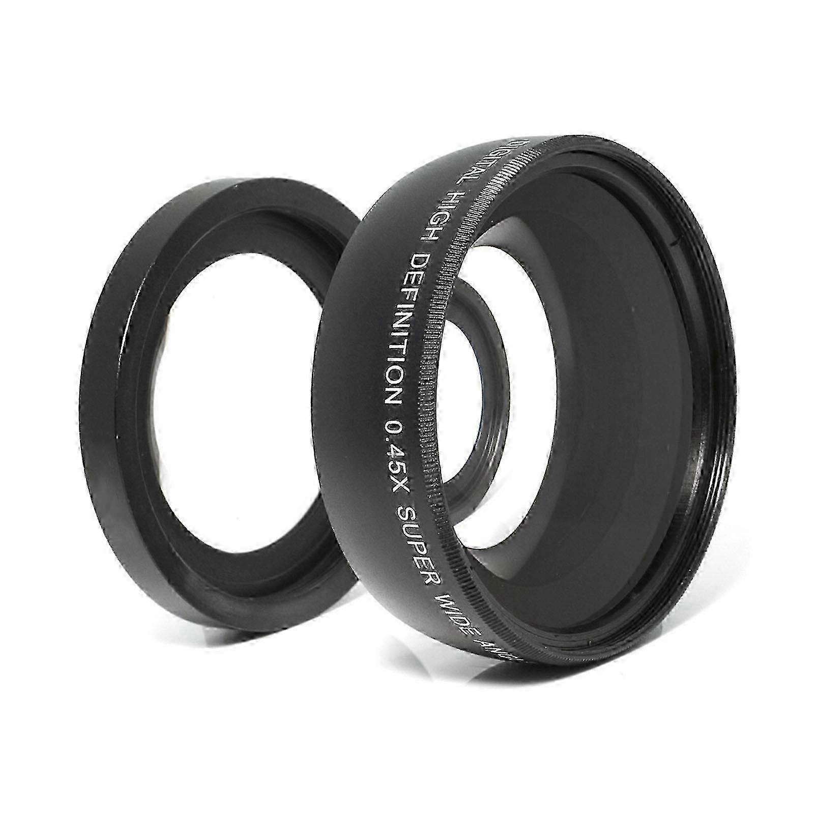 Professional 0.45x Wide Angle Lens with Macro, Multi-layer Coated, 52mm