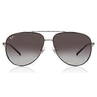 Ray-Ban RB3712D Asian Fit 004/8G - aurinkolasit, täyskehys, asemetallin väriset, unisex, aurinkolasit, UV3-suojattu.