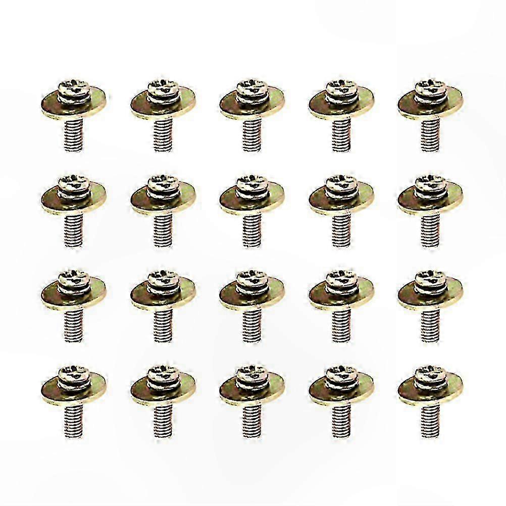 20-Pack Drum Set Lug Claw Hook Mount Screws compatible with Secure Replacement