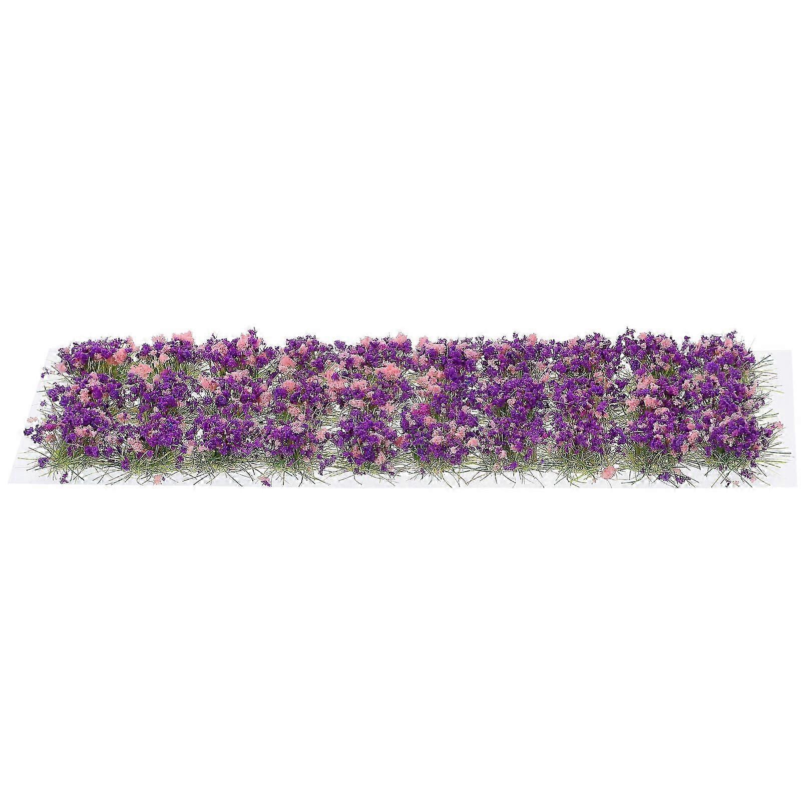 Simulation Flower Cluster Artificial Flower Model for Wedding 1 Sheet Violet