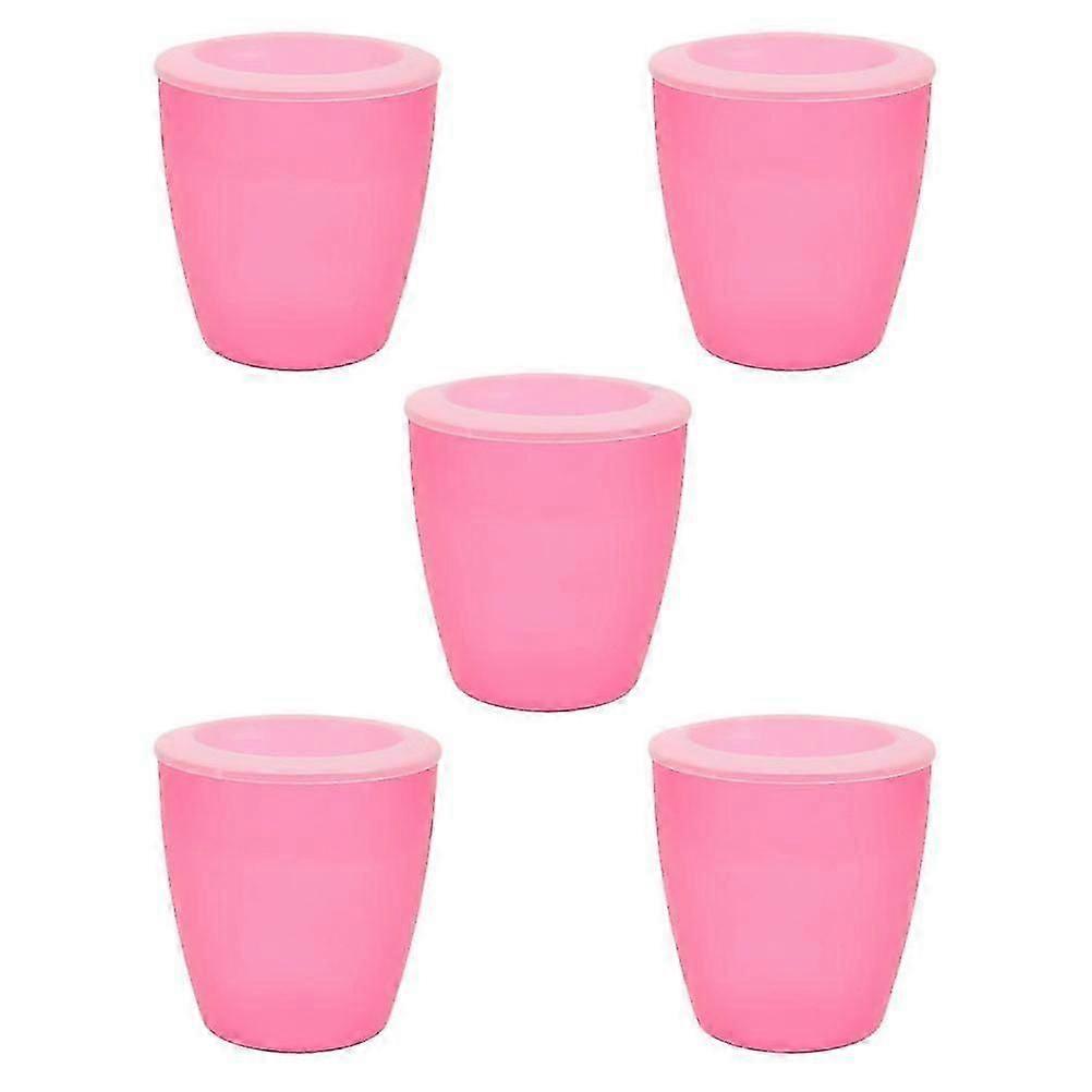 Automatic Water Absorption Planter Plastic Self Watering Planter 5Pcs Set
