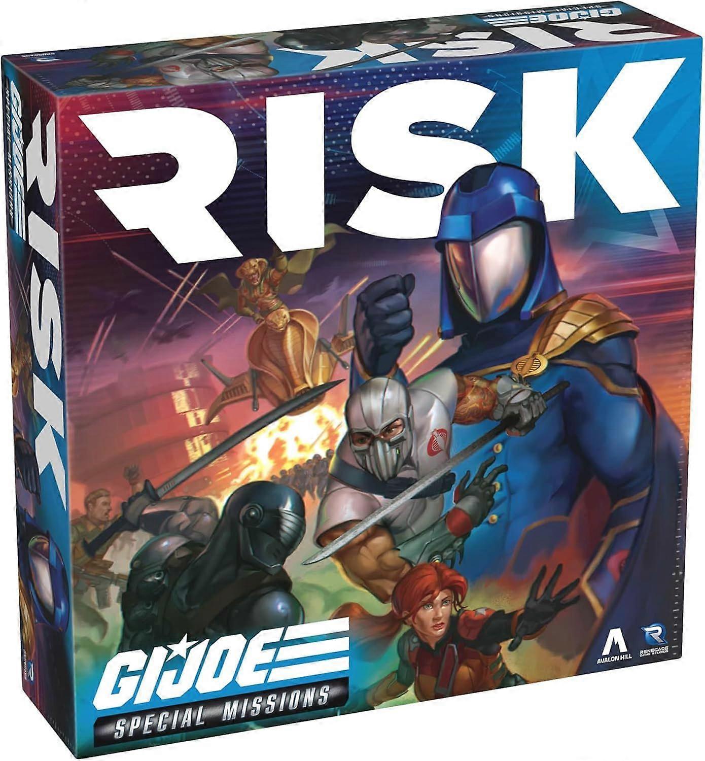 RISK G.I. JOE Special Missions Board Game
