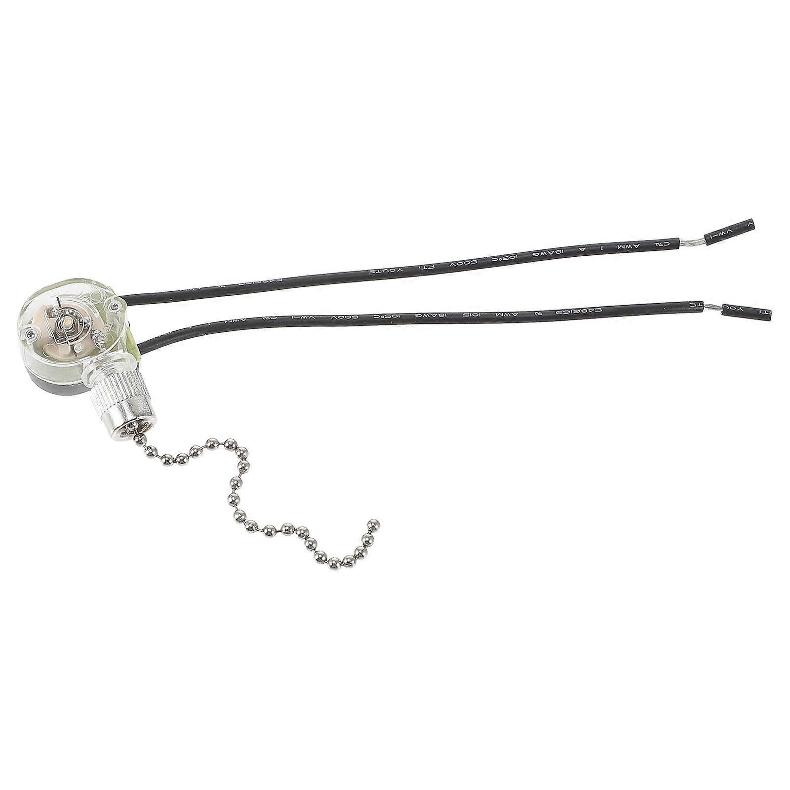 2pcs Ceiling Fan 2 Wire Ceiling Fan Fan Pull Chain              Control