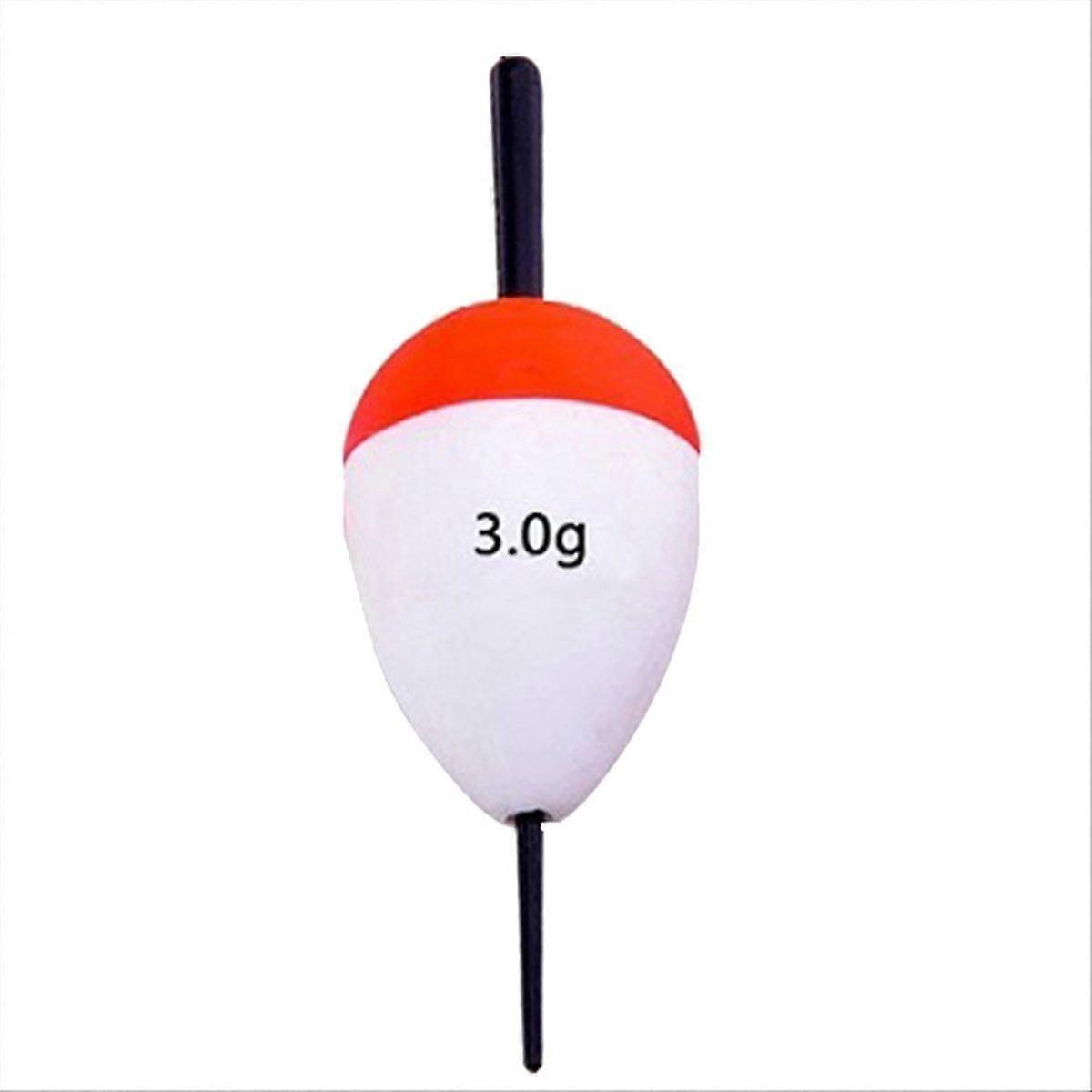 Fishing float upgrade red & white float sea float, 3g