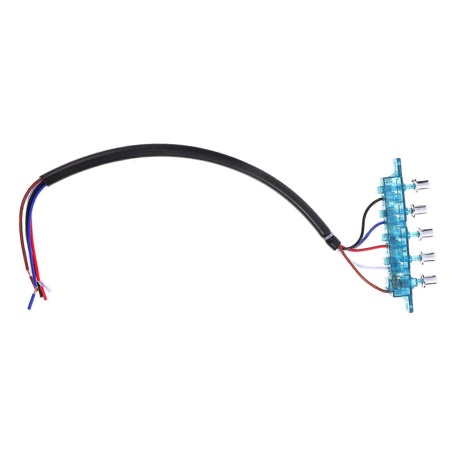Range Hood Switch Board Replacement for 5Pcs Multi Button Control Panel