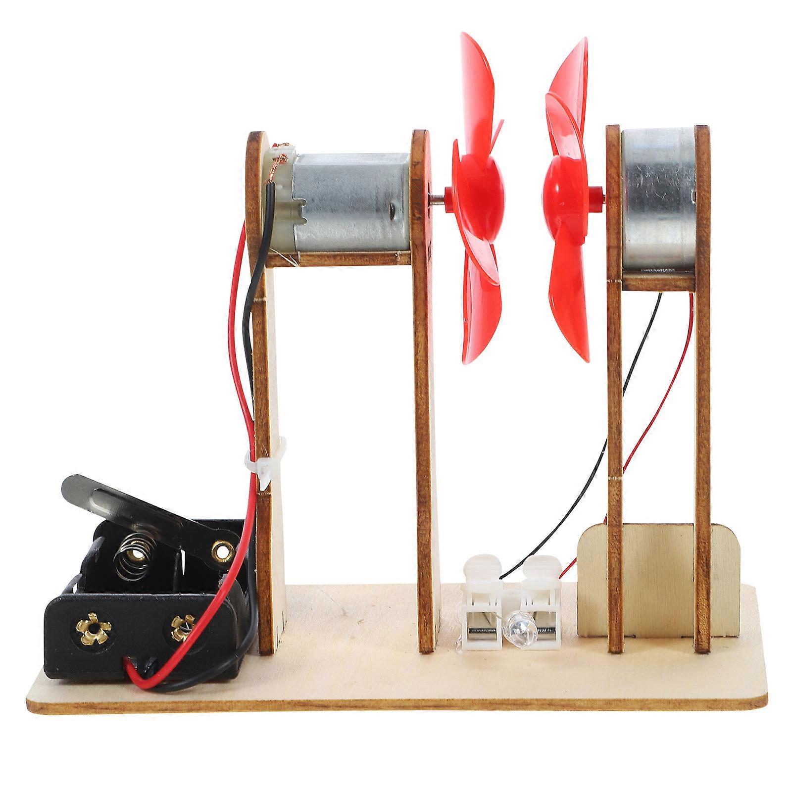 Small Wind Generator Model Science Experiment Plaything Teaching Plaything Small Wind Motor