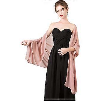 Soft Chiffon Scarf Shawl and Stole for Evening Dress Wedding Shawl Women Bridal Scarf