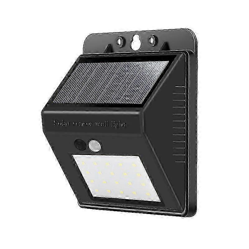 IP65 Waterproof Solar Security Wall Light, Durable ABS, All-Weather Outdoor Lighting, 8-10H Runtime, Easy Installation