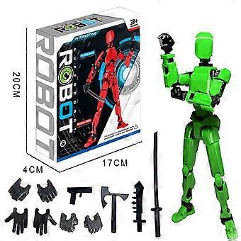 Mehrgelenkige Actionfigur, 3D-Druck-Prototyp, Lucky 13 Puppe, Ganzkörper-Aktivitätsroboter, Dekompressionsspielzeug, Artefakt