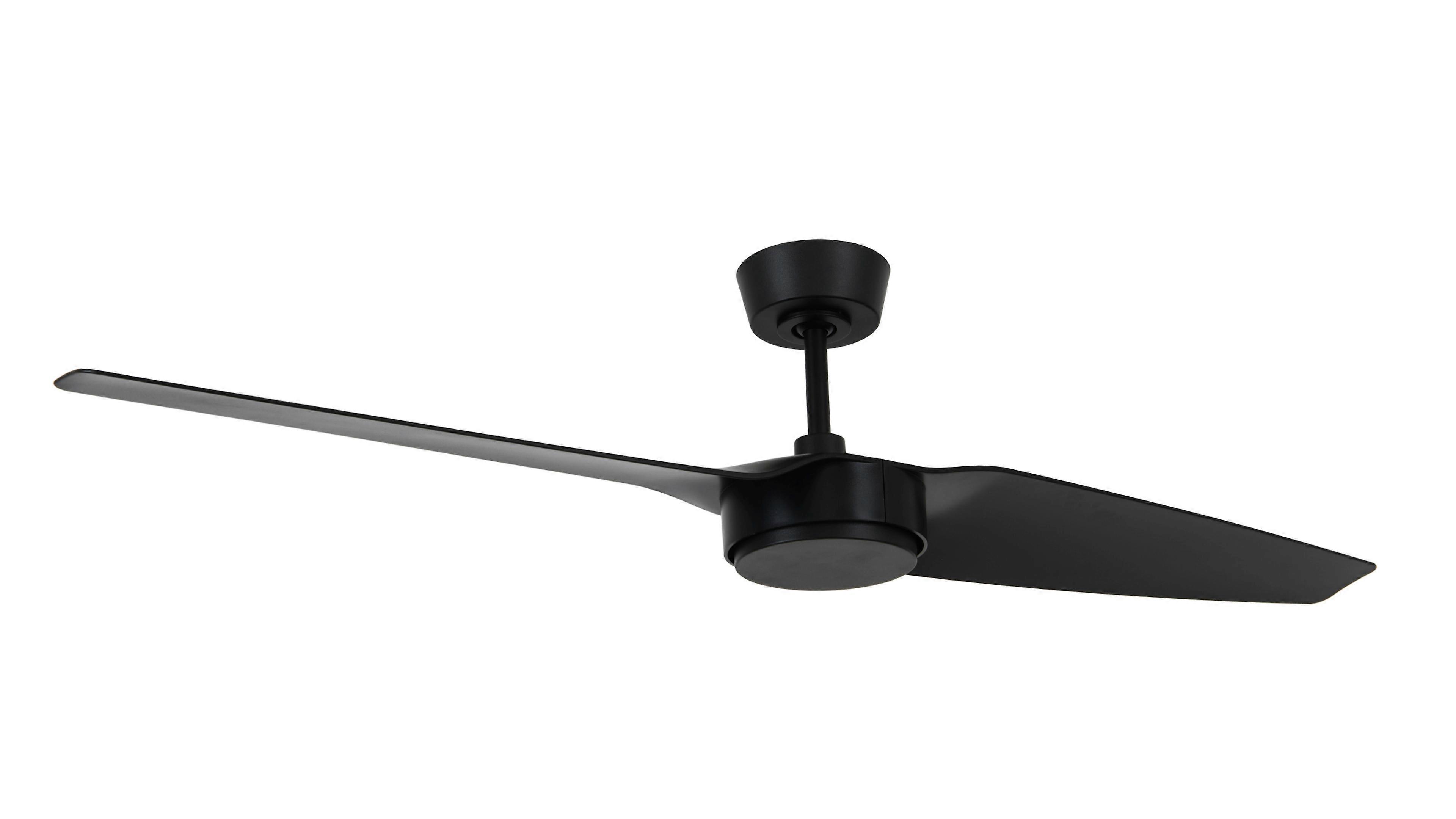 DC Ceiling Fan Condor Black with Remote Control