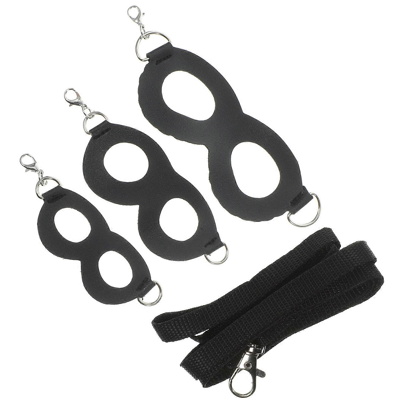 Lizard Walking Harness Adjustable Reptile Leash for Training 5Sets