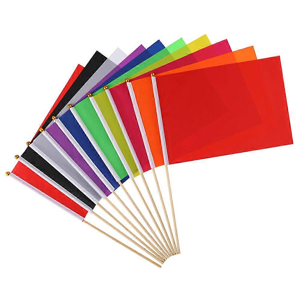 10pcs Marking Flags Garden Irrigation Flags Construction Marker Flags Lawn Landscape Flags