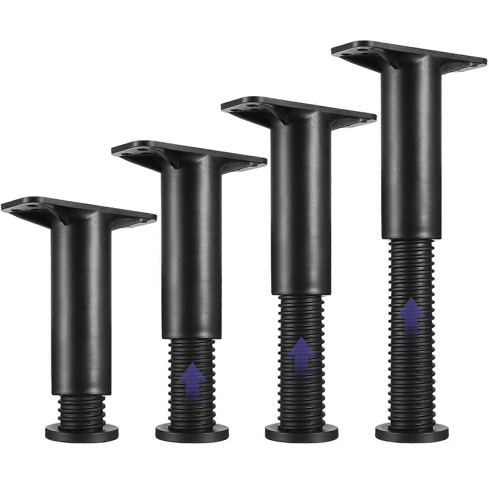 4Pcs Adjustable Bed Frame Legs Bed Frame Support Leg Bed Frame Legs Replacement