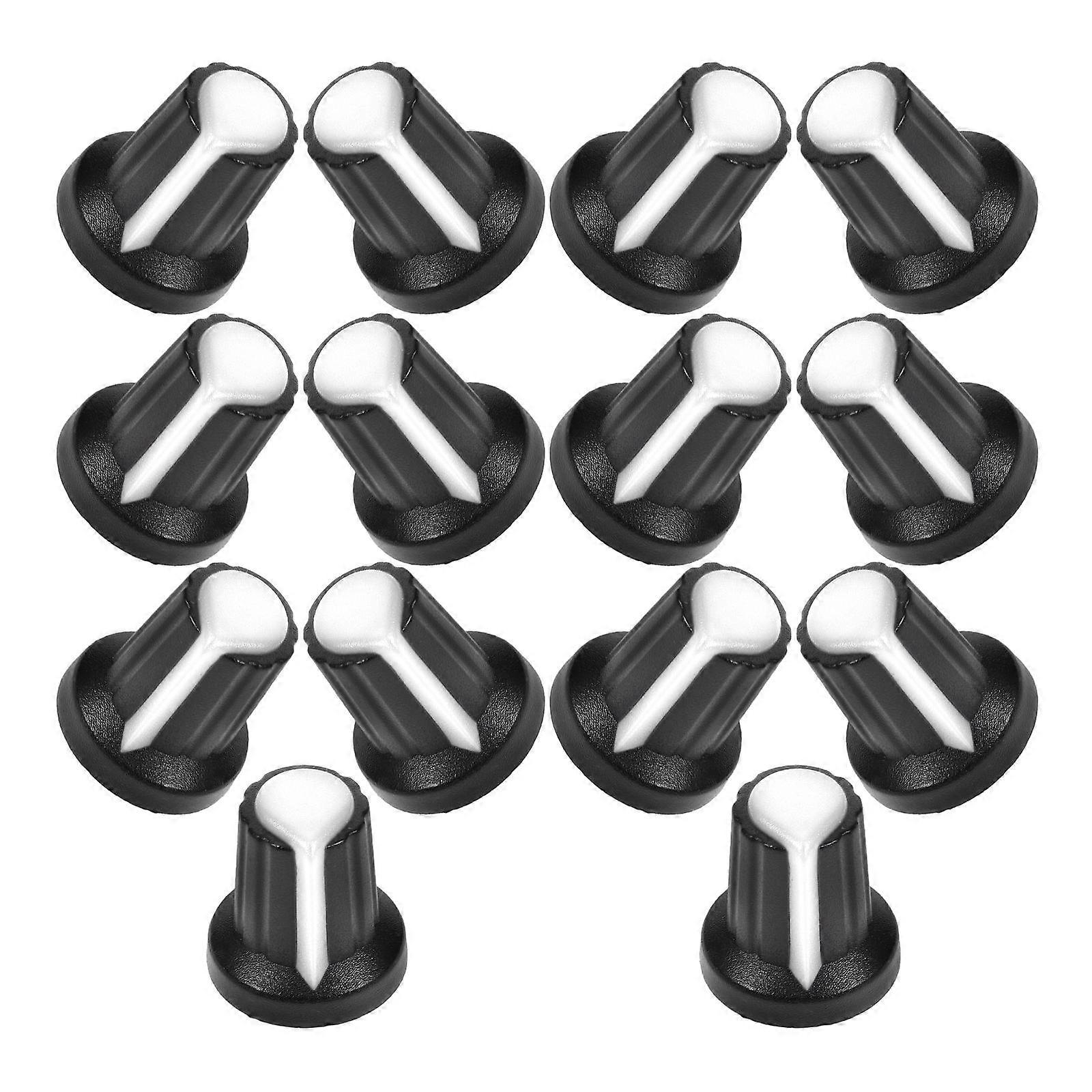 20pcs Replacement Knob Potentiometer Knob Caps Volume Control Knobs Potentiometer Knob Cap Volume Amplifier
