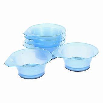 Hair Dye Mixing Bowls, 6 Pcs Transparent Hair Color Bowls for Salon and DIY Use