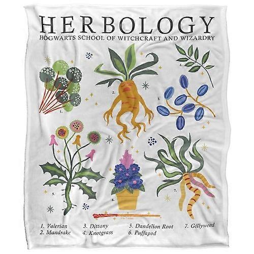 Harry Potter Herbology Soft Touch Blanket