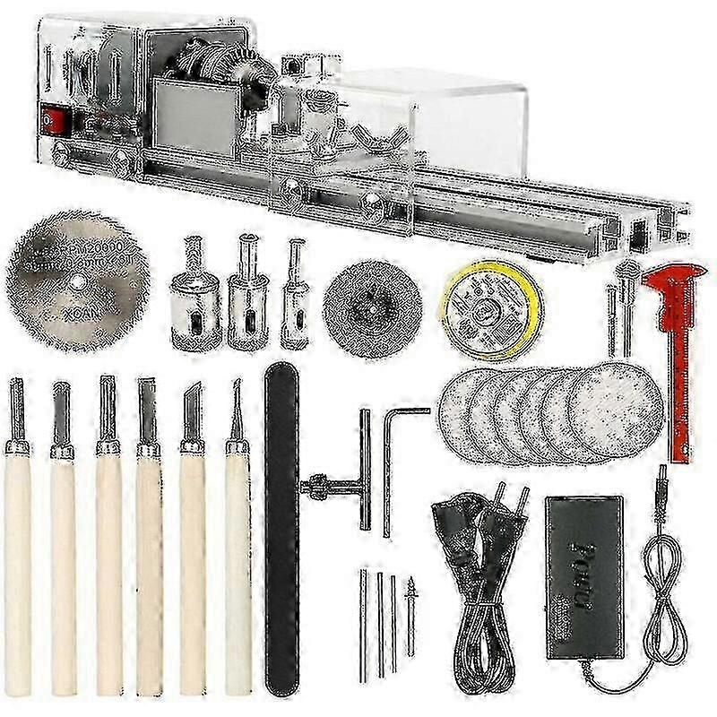 Mini Lathe Tool DIY Bead Grinding Rotary Tool Set