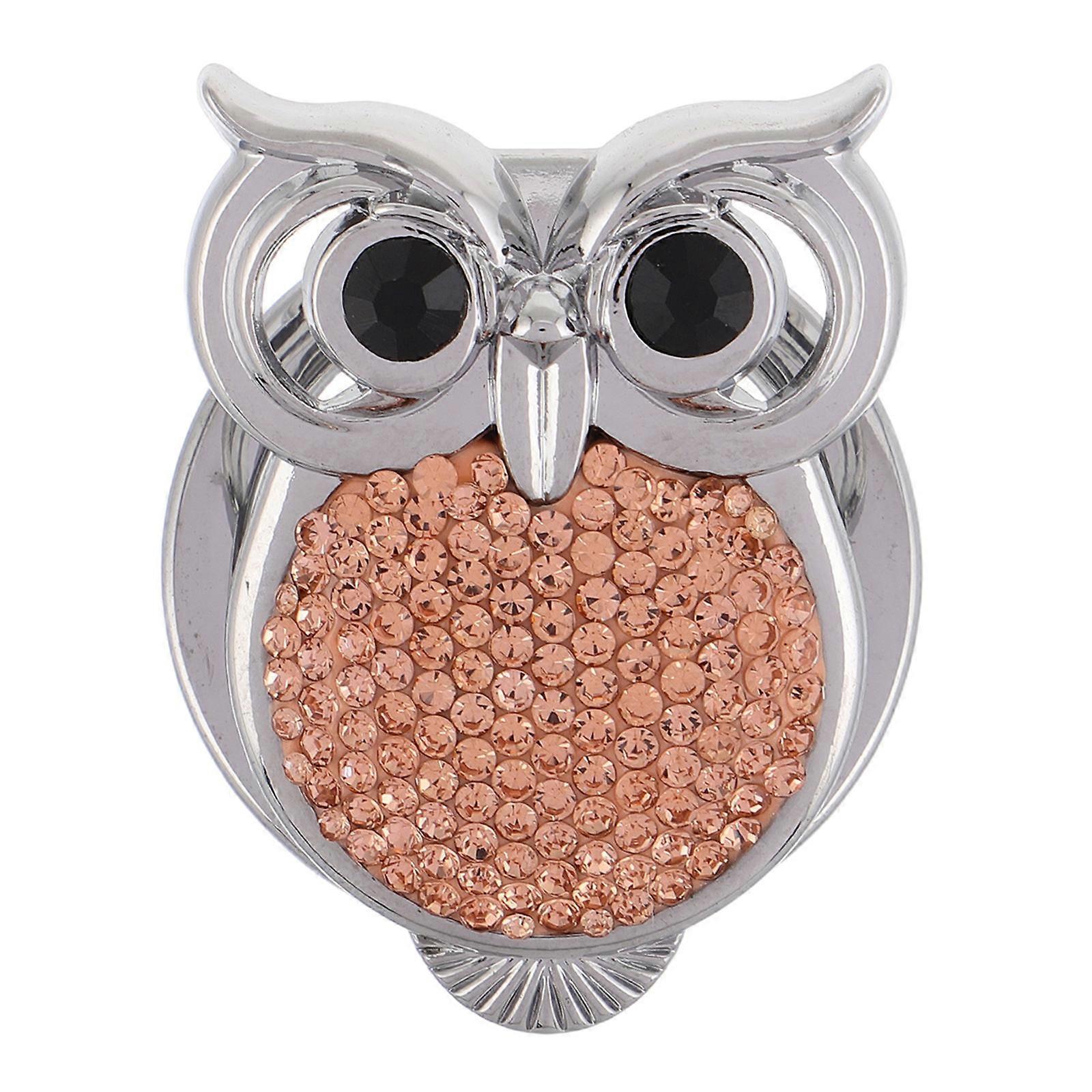Car Engine Start Button Cover with Owl Shape for Vehicle Interior Decor