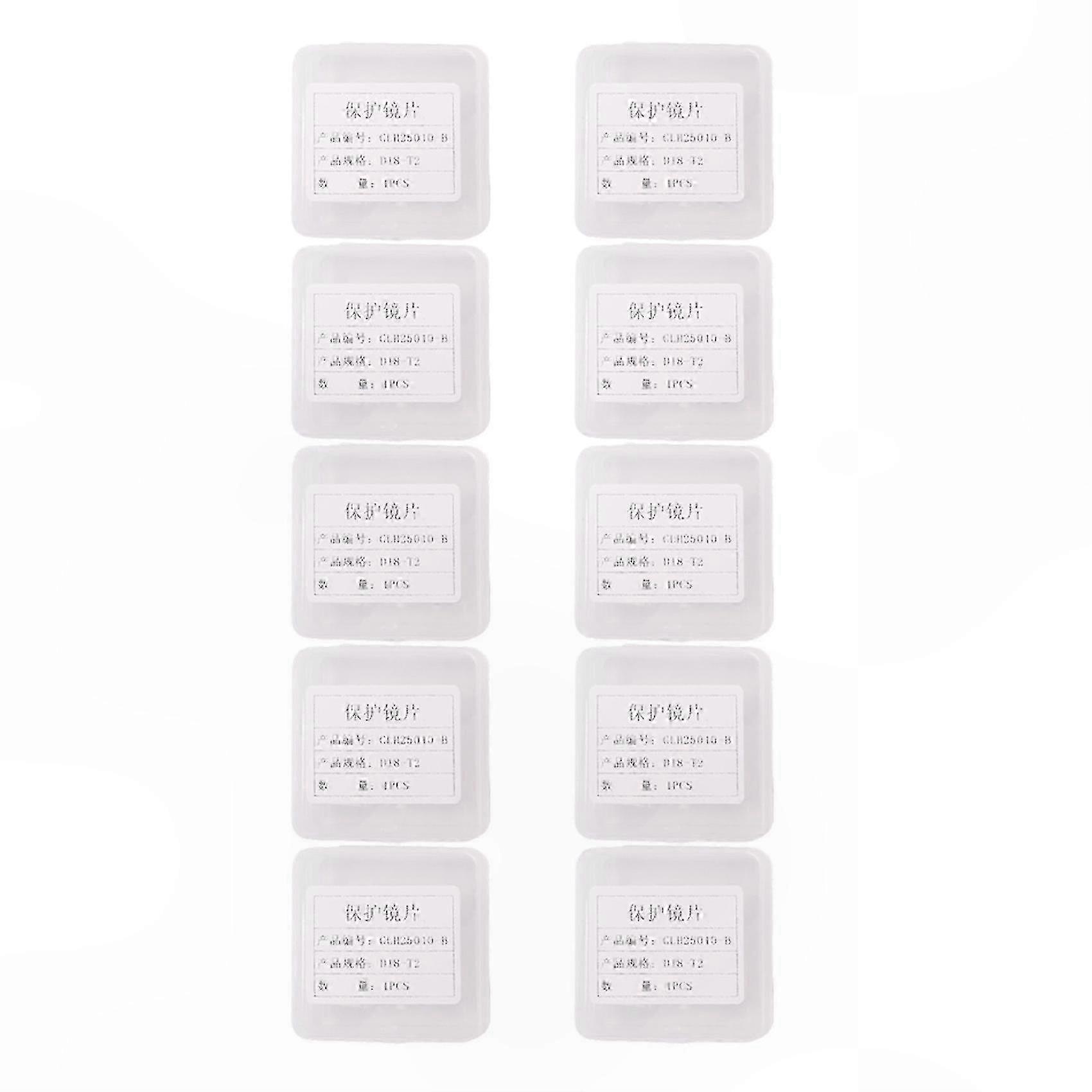 Laser Welding Protective Lens 10 Pcs 18x2