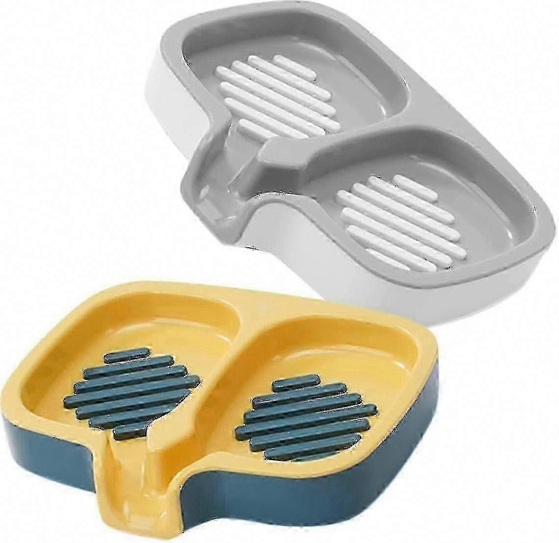 Bar Soap Draining Tray 2 Pack