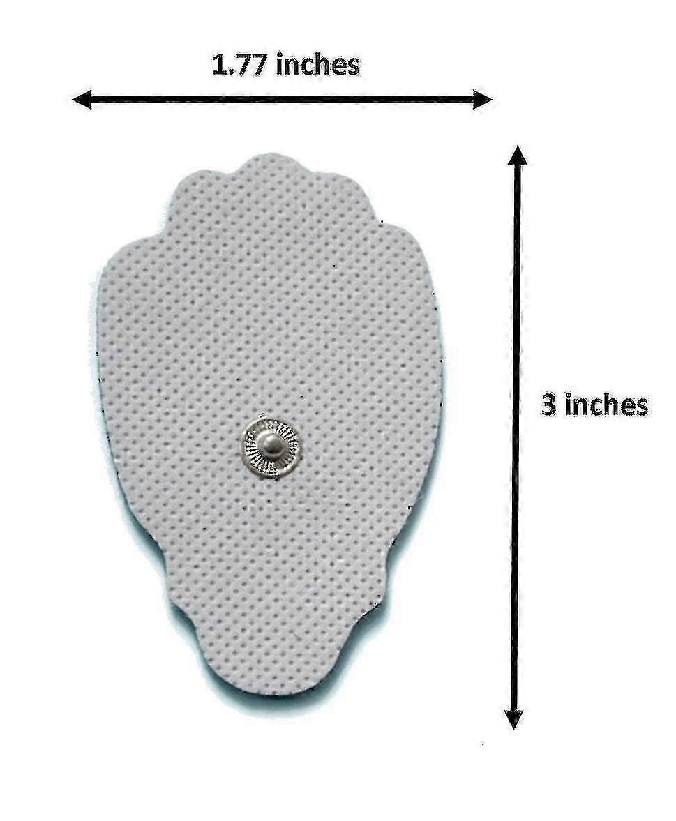 Tens/ems Unit 20 Snap Tens Unit Electrode Pads Large Premium Replace