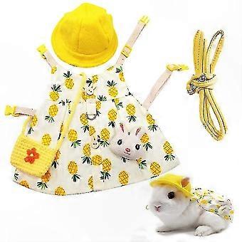 Comfortable No-Pull Harness and Leash Set for Small Pets