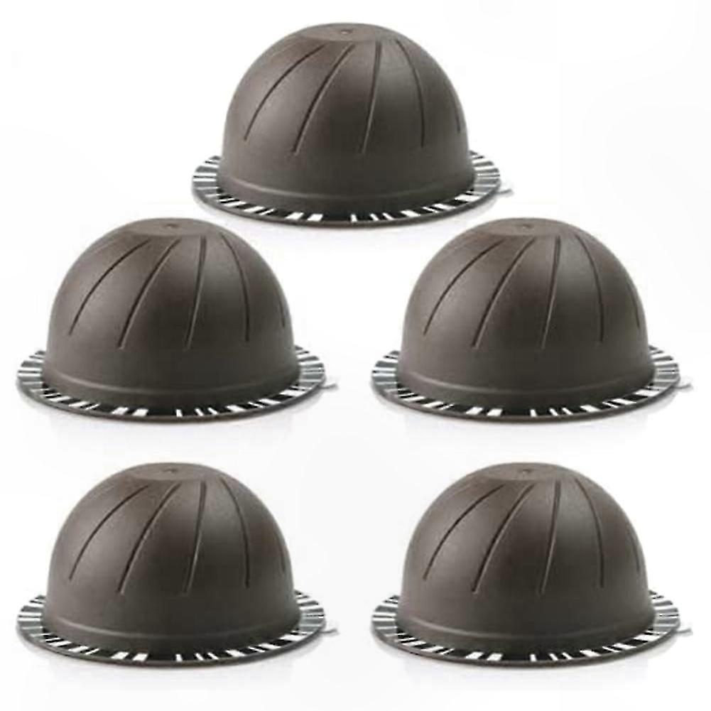 5-Pack Reusable Coffee Capsule for Vertuo Refillable Pods 150ML
