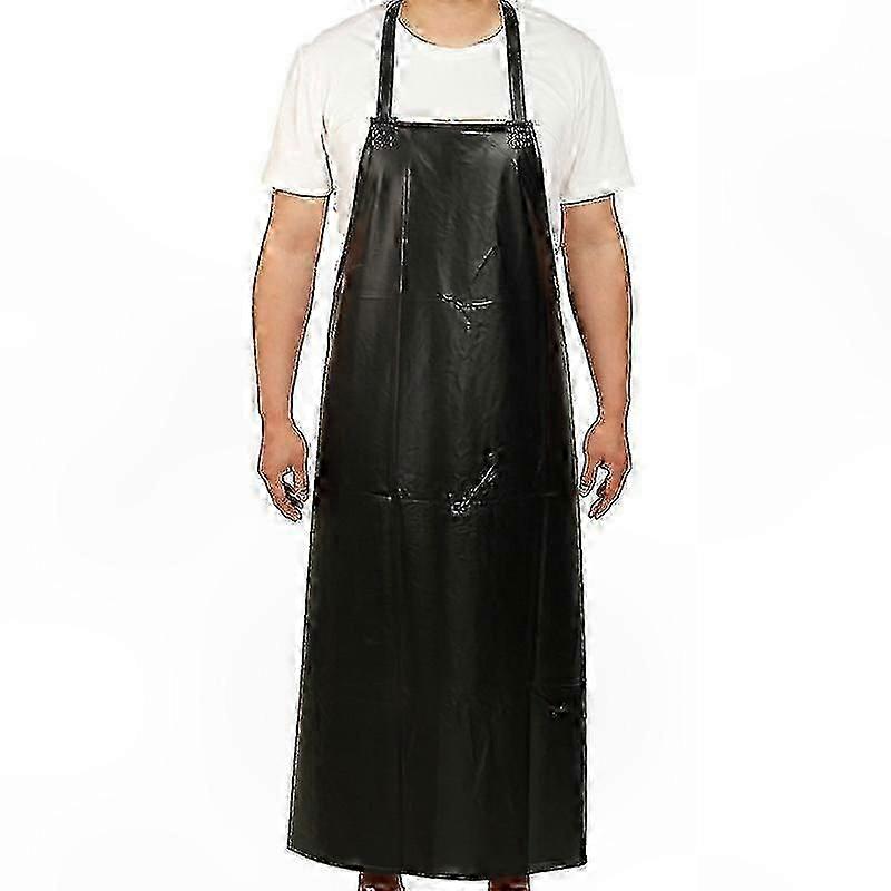 Waterproof PU Leather Bib Apron
