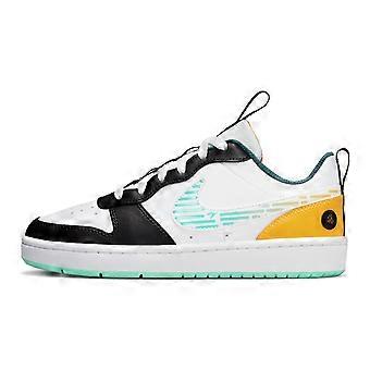 Nike Court Borough Low 2 SE Laser Orange Barely Green GS DX5767-111