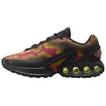 Nike Air Max Dn Cushioning Abrasion Resistant Cushioning, Wear Resistant Low top Casual Shoes Unisex Black Yellow IB7025-001