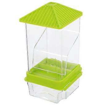 Automatischer Vogelfutterautomat, Futternapf aus Kunststoff für Papageien, auslaufsicherer Futterspender