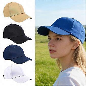 Verstelbare baseballpet met zonbescherming en verlengde, gebogen klep voor buitensporten en fitness.