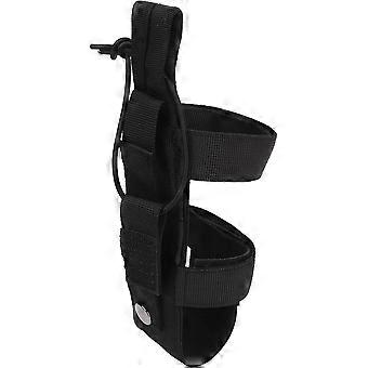 Padded Nylon Water Bottle Holder, Anti-Drop Portable Bottle Carrier for Hiking Camping Fishing, Hands-Free Outdoor Gear, 72g
