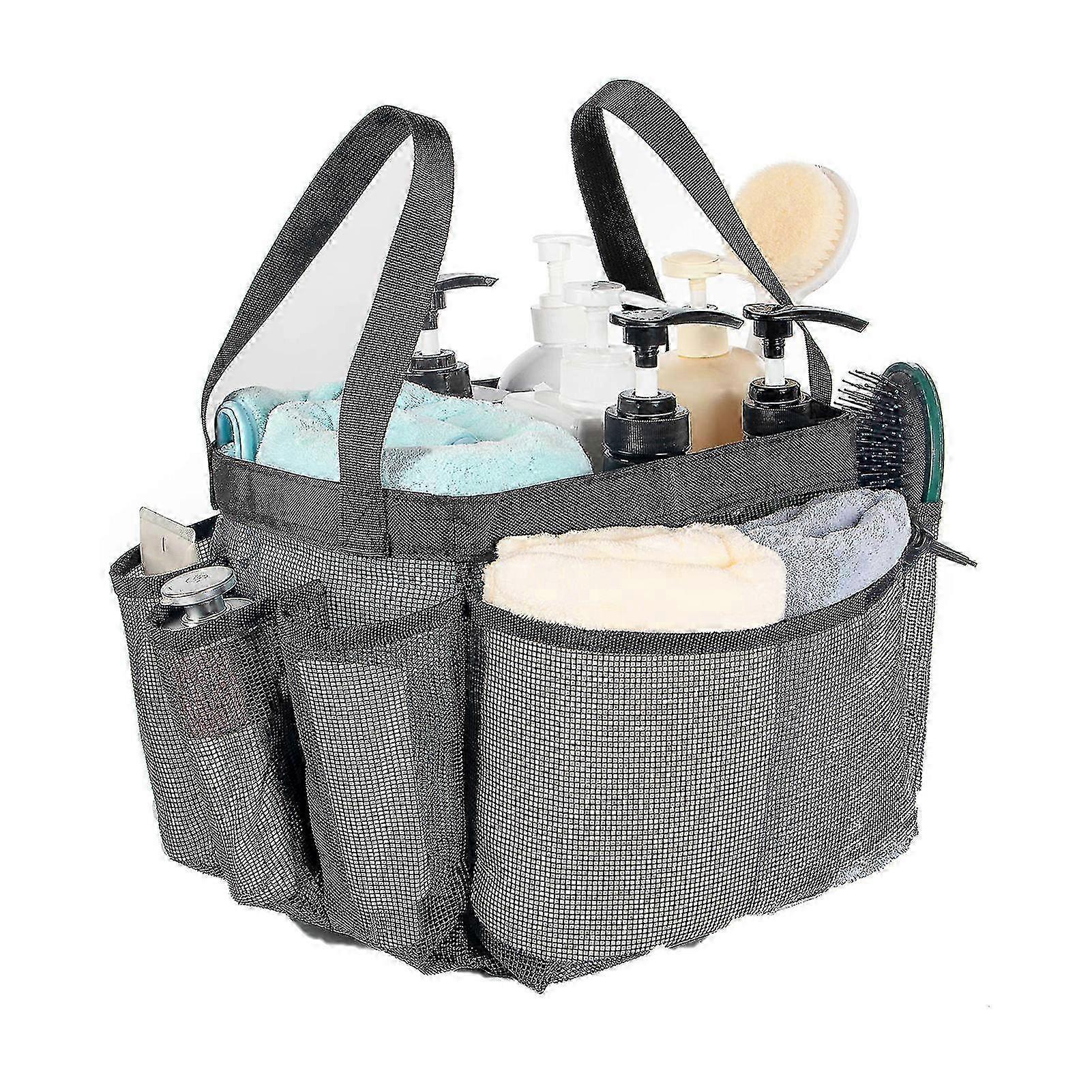 9-Pocket Quick-Dry Shower Caddy Bag