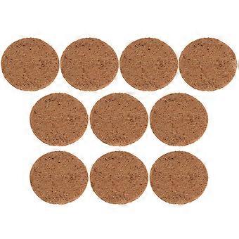 Breeding Bird Pad Coconut Coir Nest Mat for Pet Use 10Pcs Brown