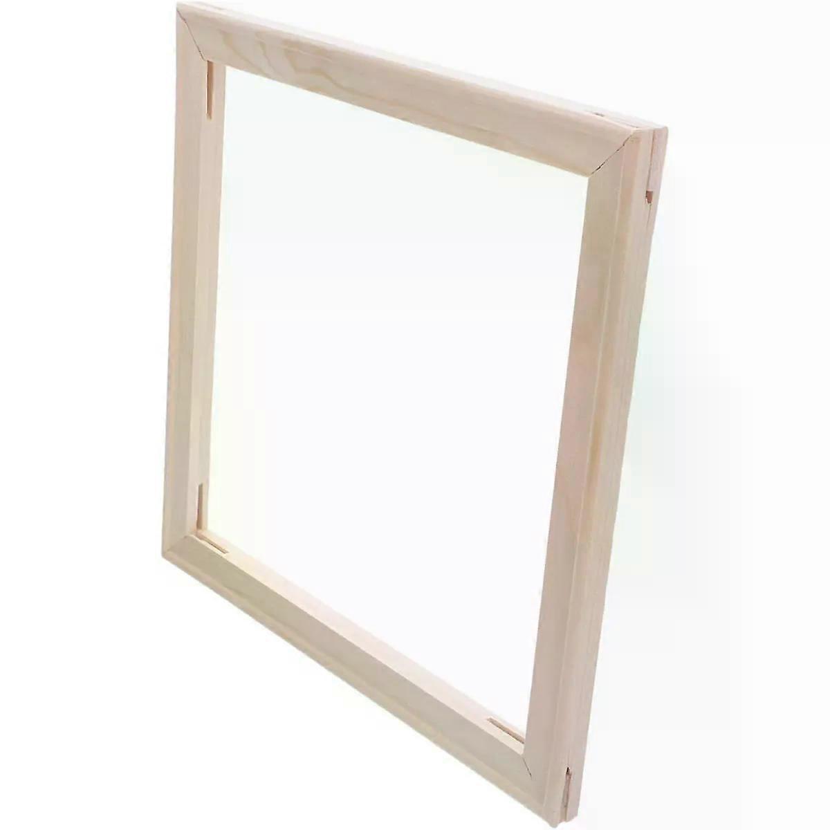 Frame for Canvas 30x30cm Solid Wood DIY Gallery Wrap