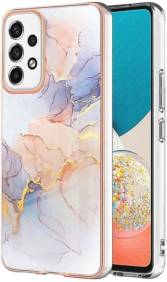 Marble Colourful Pattern Ultra Thin Shockproof Phone Case Compatible With Samsung Galaxy A53