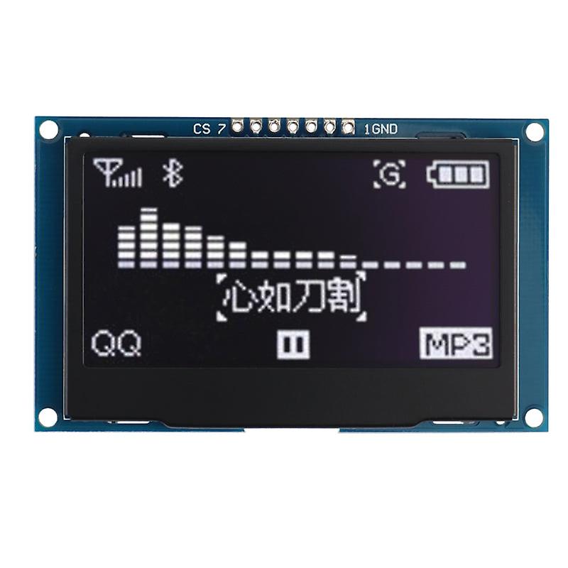 2.42 Inch 12864 128x64 Oled Display Module Iic I2c Spi Serial Lcd Screen For C51 Stm32 Ssd1309