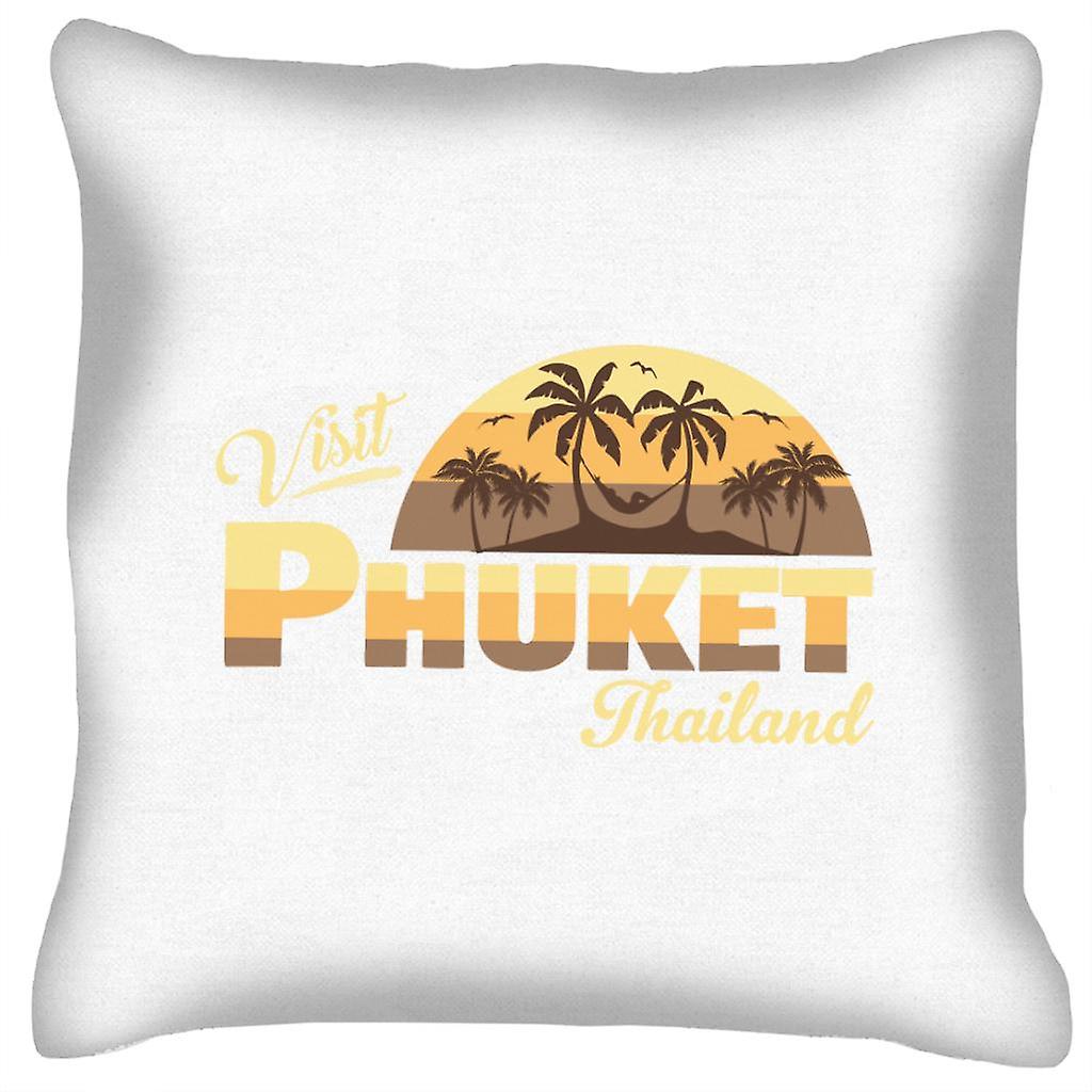 Visit Phuket Retro Beach Cushion