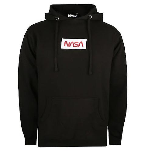 NASA Mens Box Logo Hoodie