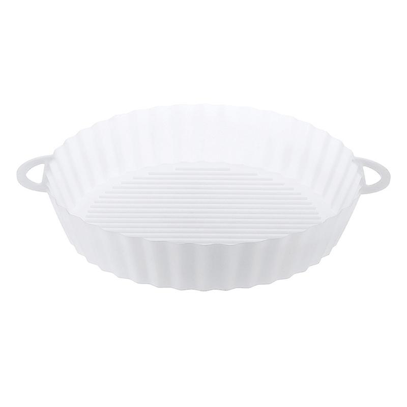 21cm Air Fryers Oven Baking Tray Fried Chicken Basket Mat Airfryer Silicone Pot