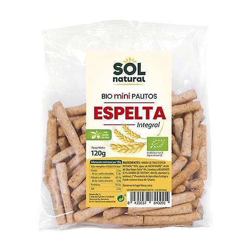 Bio wholemeal spelled mini sticks 120 g (Spelt)