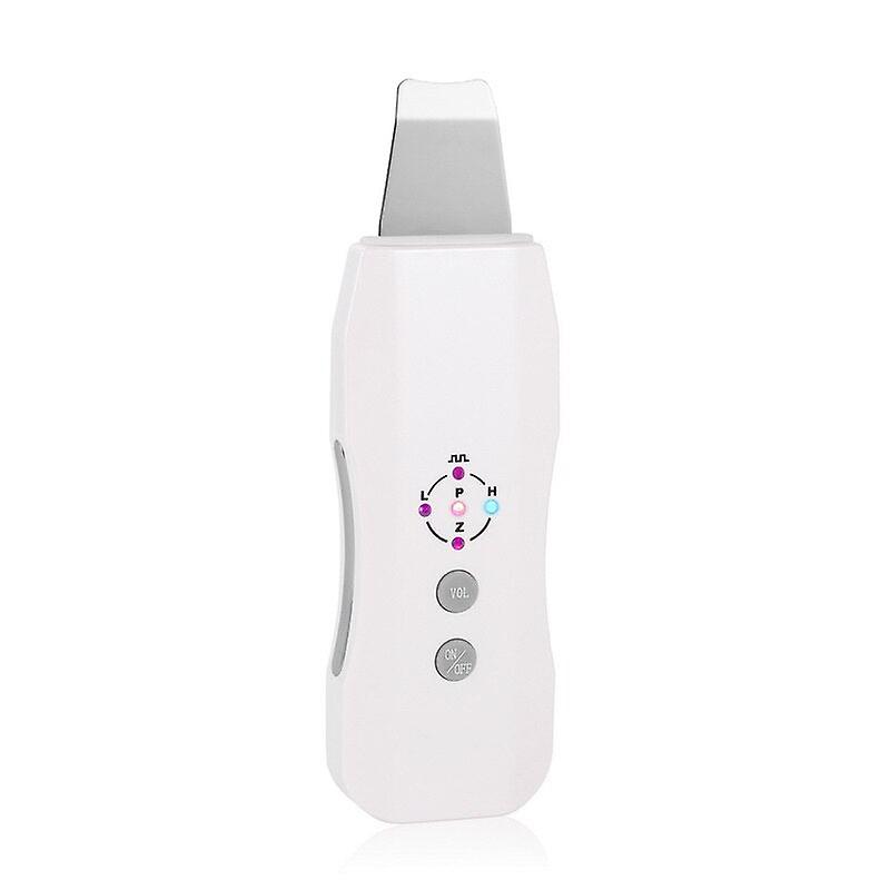 Rechargeable ultrasonic Skin Scrubber Face Clean Blackhead Removal Exfoliating Shrink Pore High Frequency Skin Care Machine