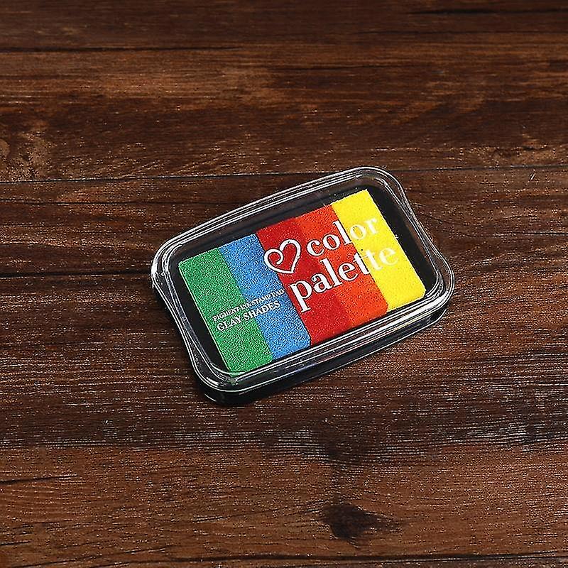F Stationery Gradient Color Inkpad Scrapbooking Clear Stamps For Card Journal