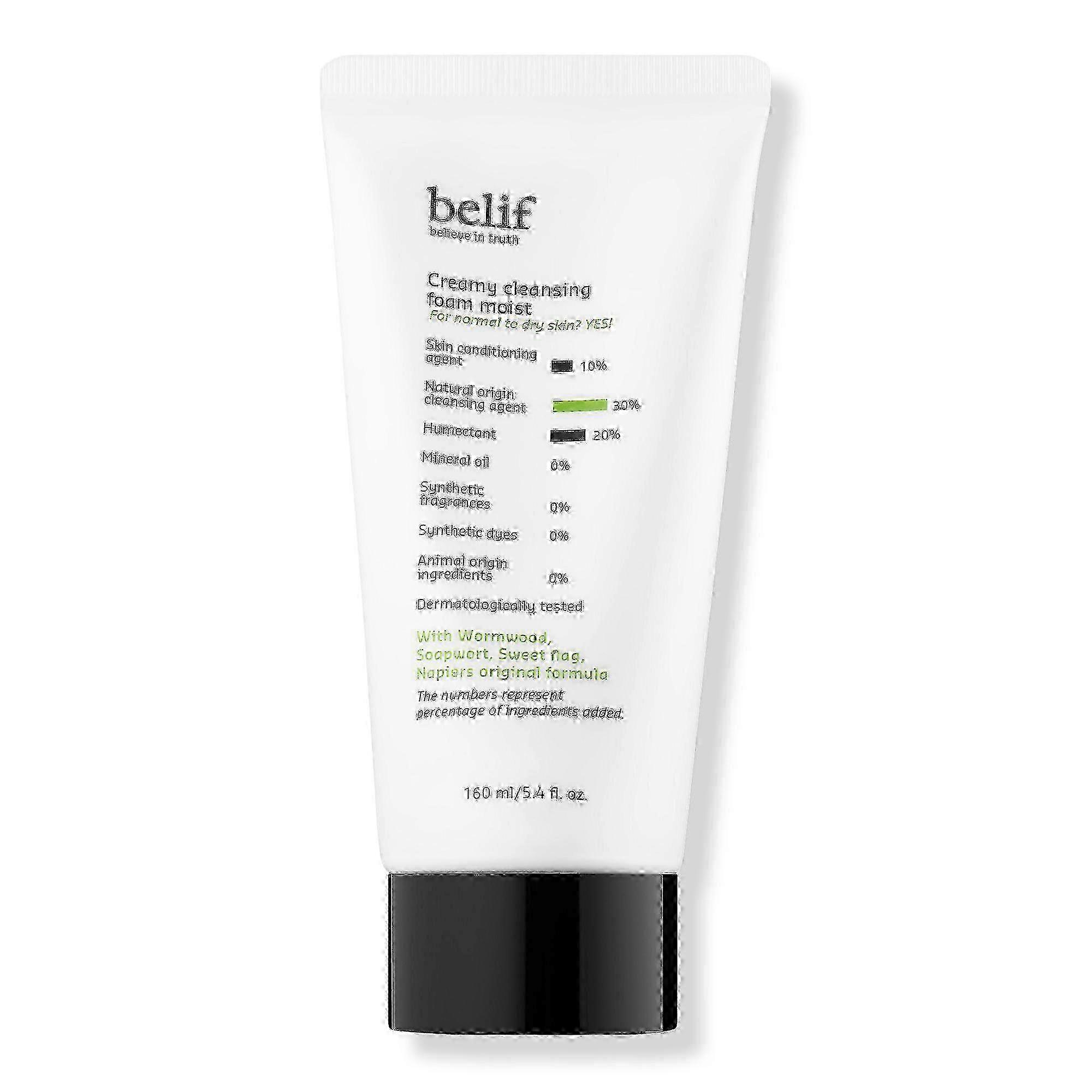 Belif 乳霜洁面泡沫保湿,5.4 盎司