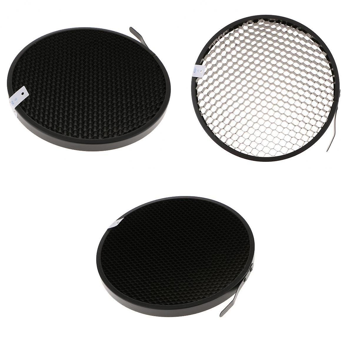 40 50 60 Degree Honeycomb Grid Mesh fr 7" Reflector Diffuser Lamp Shade Dish