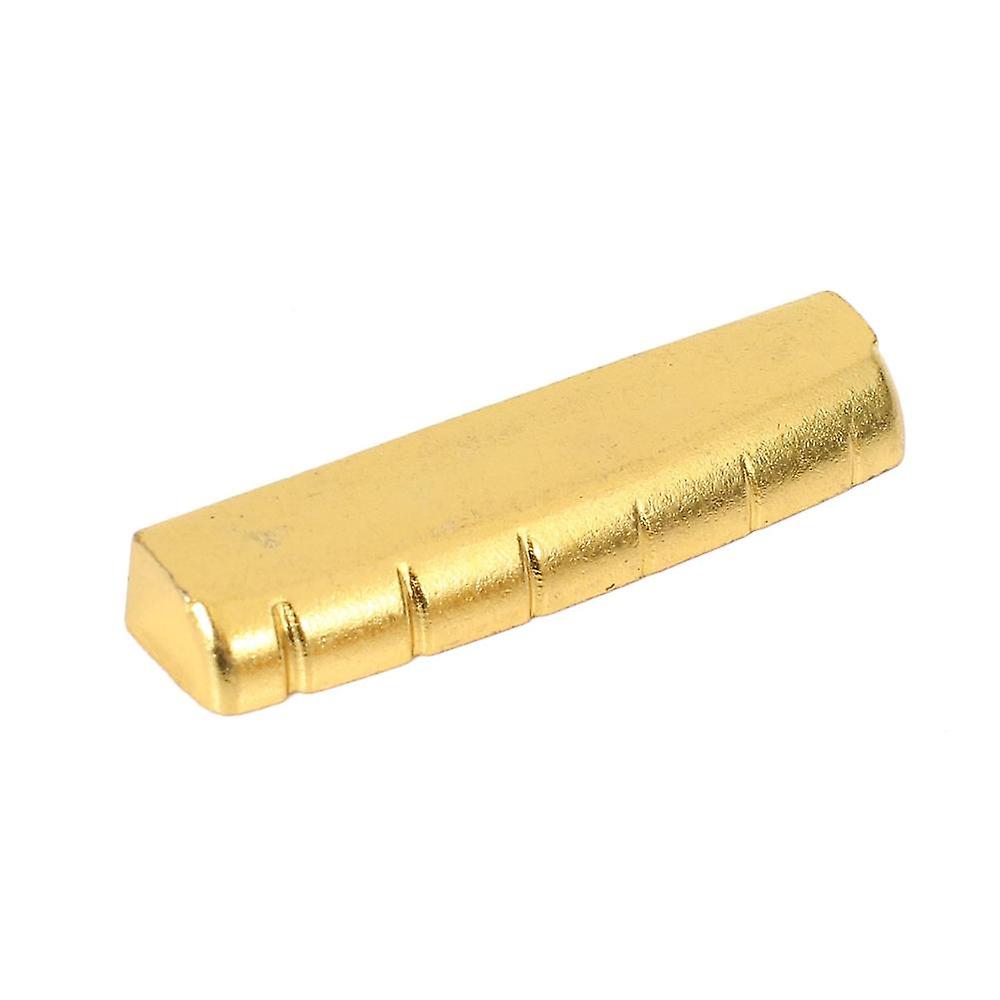 Guitar Brass Nut For Acoustic Or ,gold